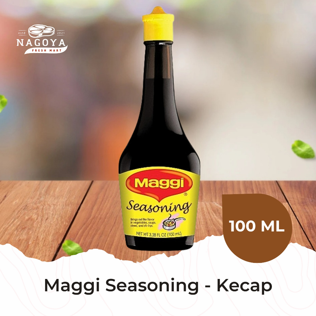 

Kecap Maggi Seasoning 100 ML | Kecap | Asin | Enak | Masak