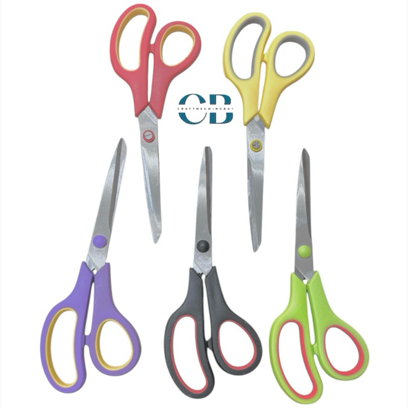 

Gunting Jahit Stainless Steel Softy– Gagang Soft Grip Anti Selip