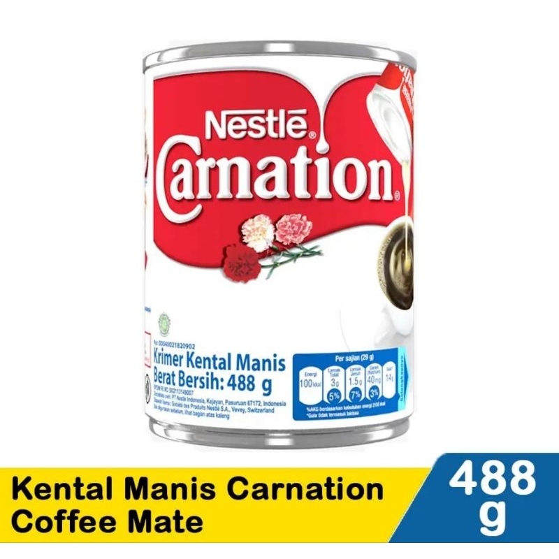 

Susu Kental Manis Carnation/SKM/488gr
