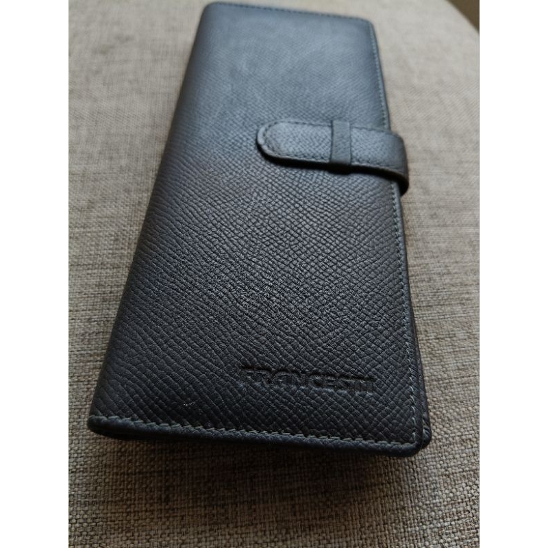 Slim wallet Francesti / Dompet pria branded slim / Dompet kulit