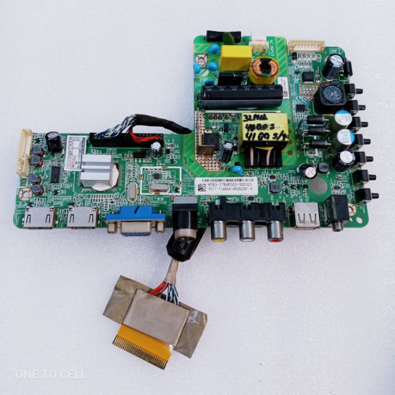 motherboard tv philips 32pha4100s/70 - mobo tv philips 32pha4100s/70 - mainboard tv philips 32pha410