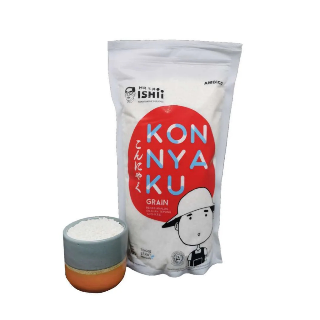 

pekanbaru / beras putih konyaku konnyaku white rice grain mr ishii ishi bahan pokok nasi makanan
