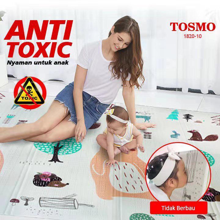 Playmat Bayi Lipat Tebal Karpet Baby Matras Bayi Playmate