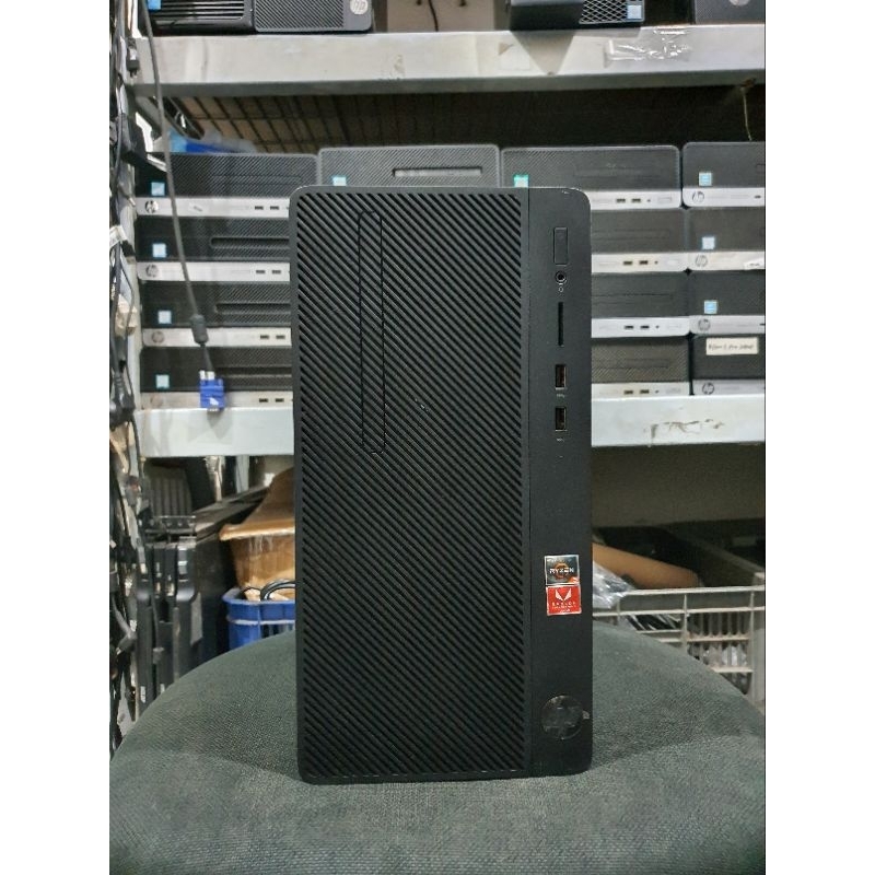 CPU HP RYZEN 3 2200G RAM 8GB DDR4 SSD 256GB. PC BUILTUP HP