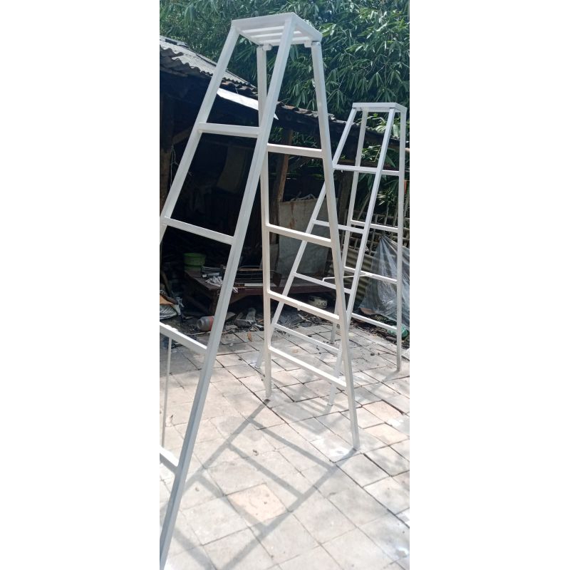 tangga lipat besi galvanis 3 meter