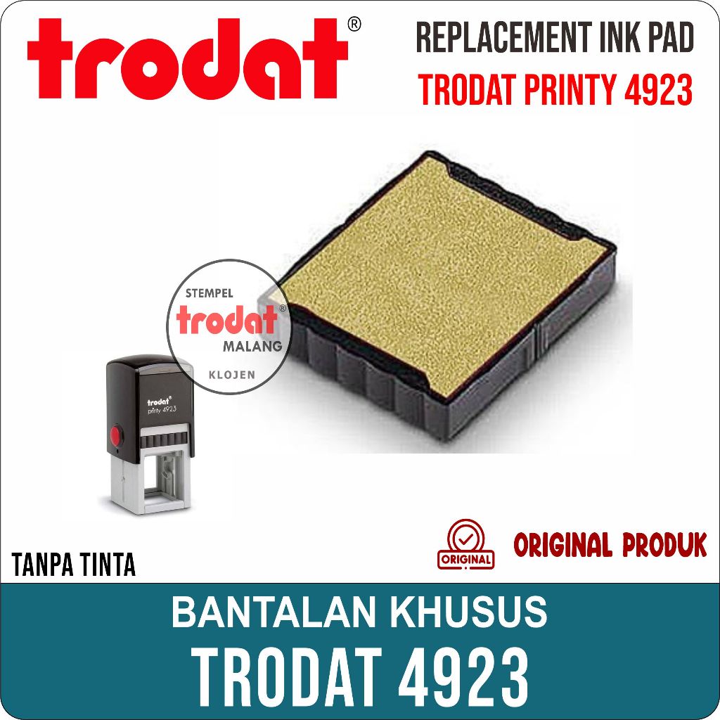 

Swop Pad trodat 4923 / ink-cartridges pad TRODAT/ Bantalan Khusus Stempel TRODAT