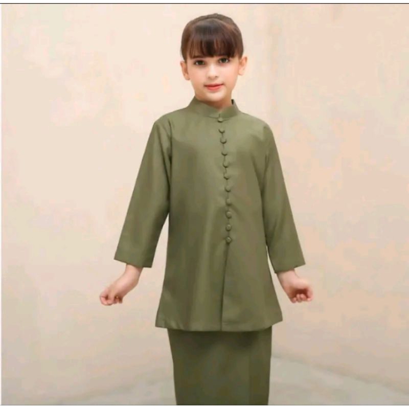 _TERMURAH_ZAHEERA BAJU KURUNG MELAYU ANAK FHASION MODERN,BAJU KONDANGAN ANAK CEWEK, BAJU MUSLIM ANAK