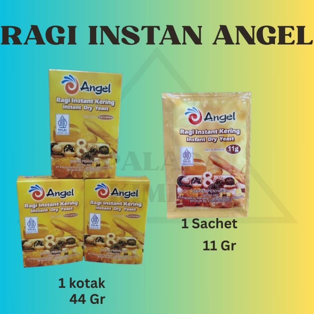 

RAGI INSTAN ANGEL 1 KOTAK DAN 1 SACHET