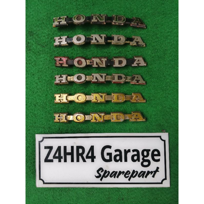 EMBLEM TANGKI HONDA SUPER CUP, C700, C800, ORIGINAL SECCOND