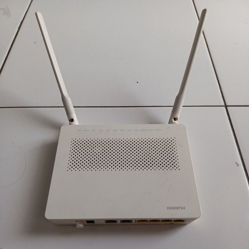 ROUTER ONT HUAWEI EG8141A5 + ADAPTOR 12V BERGARANSI