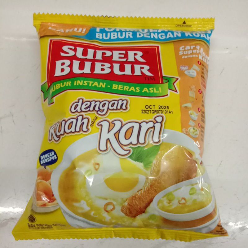 

Super Bubur Rasa Kari 46gr