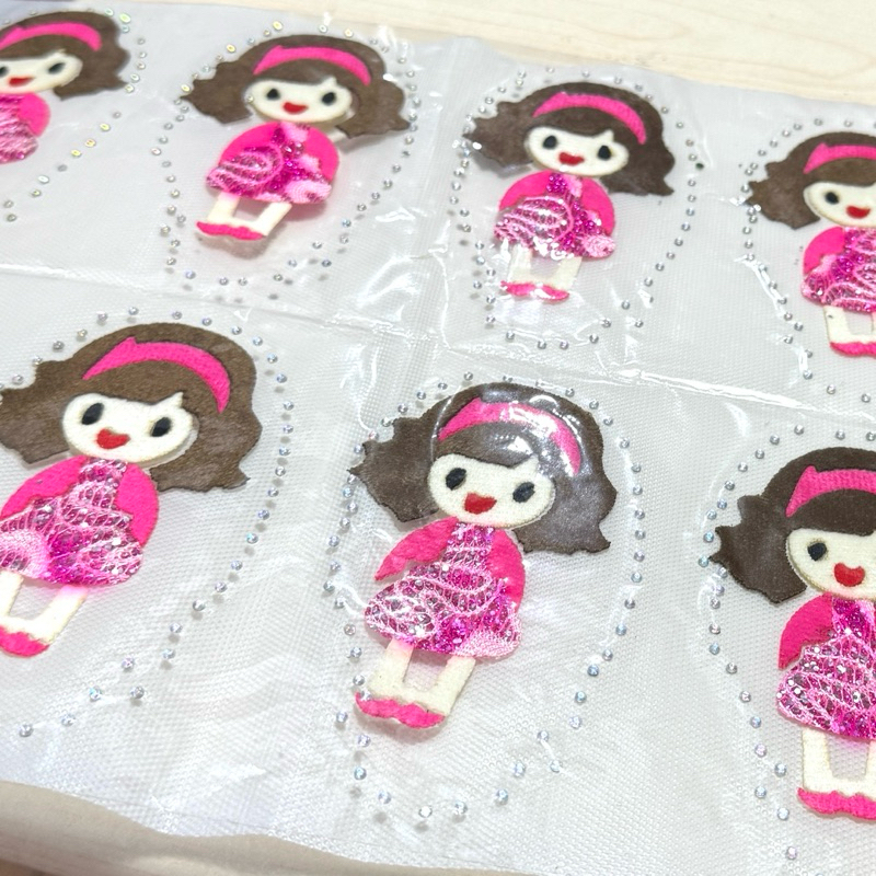 

Stiker Gosok Karakter Girlie Pink Marsha per lbr