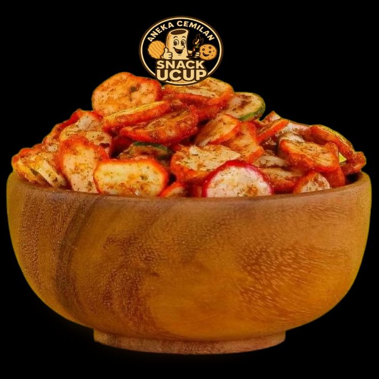 

Kerupuk SEBLAK KERUPUK KOIN / SEBLAK KERING KERUPUK KOIN Original Pedas (30g)