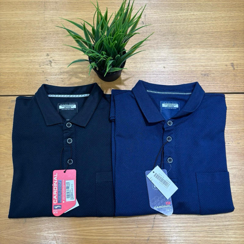 kaos kerah cardinal pria original