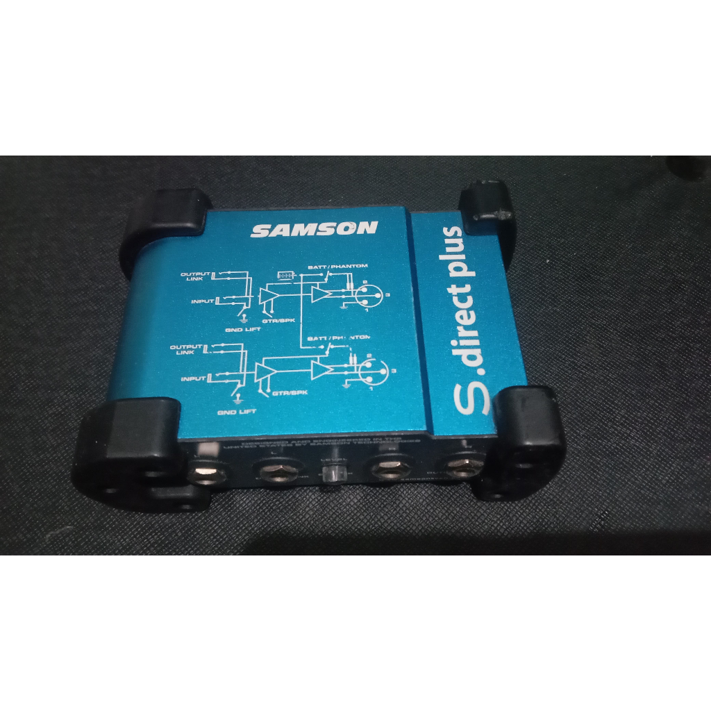 DI Box Stereo : Samson S direct Plus