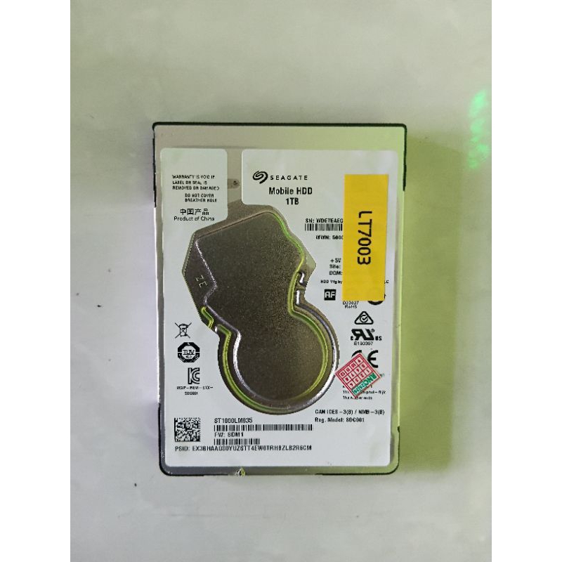 hdd slim 1tb siap pakai