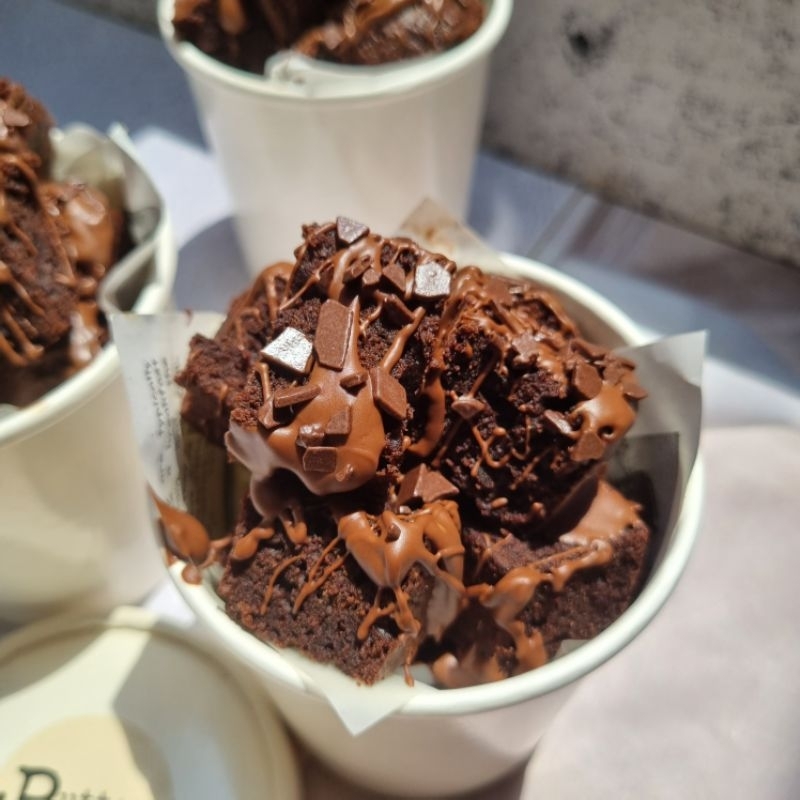 

Brownies In Cup