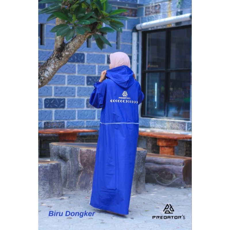Jas Hujan Mantol Mantel PREDATOR'$ Model Gamis