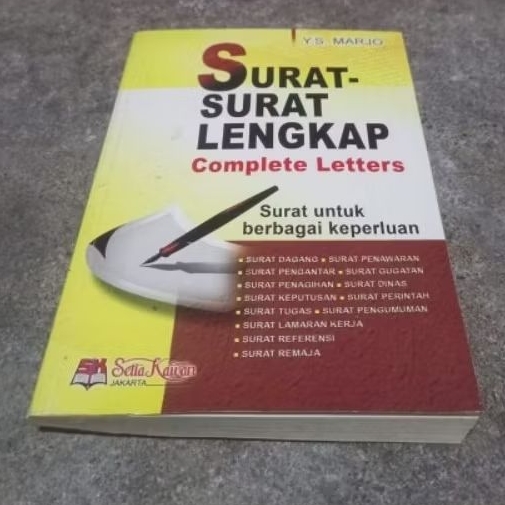 

SURAT-SURAT LENGKAP -COMPLETE LETTERS