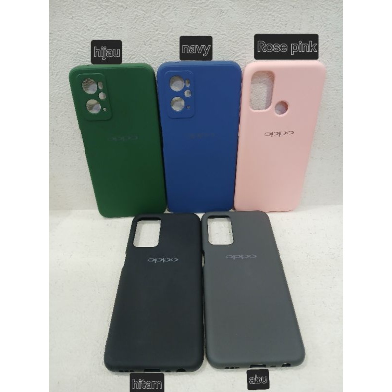 Oppo A15s/A16/A53/A55/A76|Silicone Case Full Cover Soft Case Rubber.