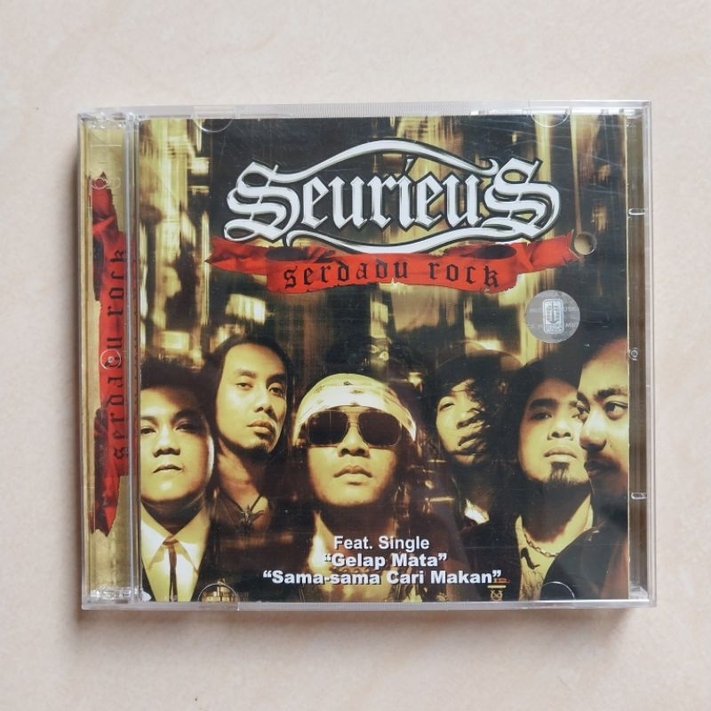 CD SEURIEUS ALBUM SERDADU ROCK