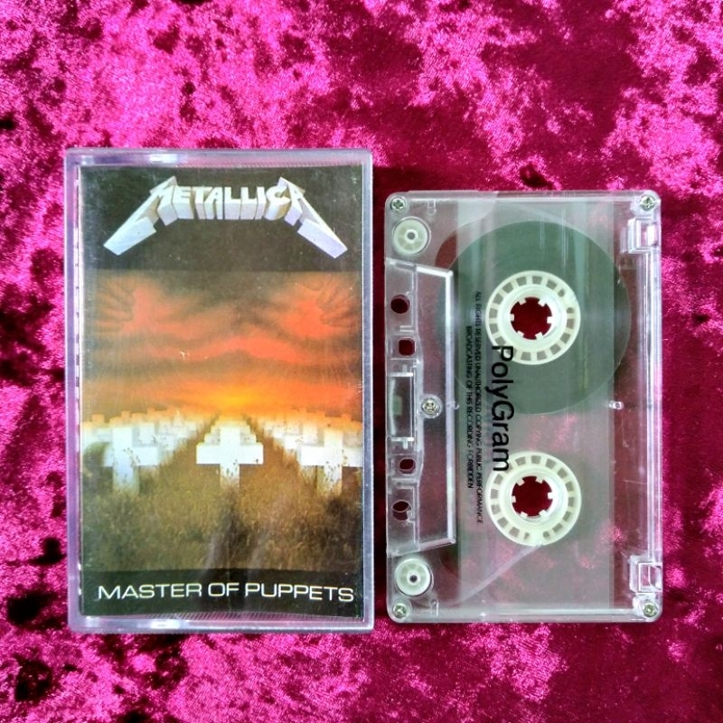 Kaset Metallica - Master Of Puppets