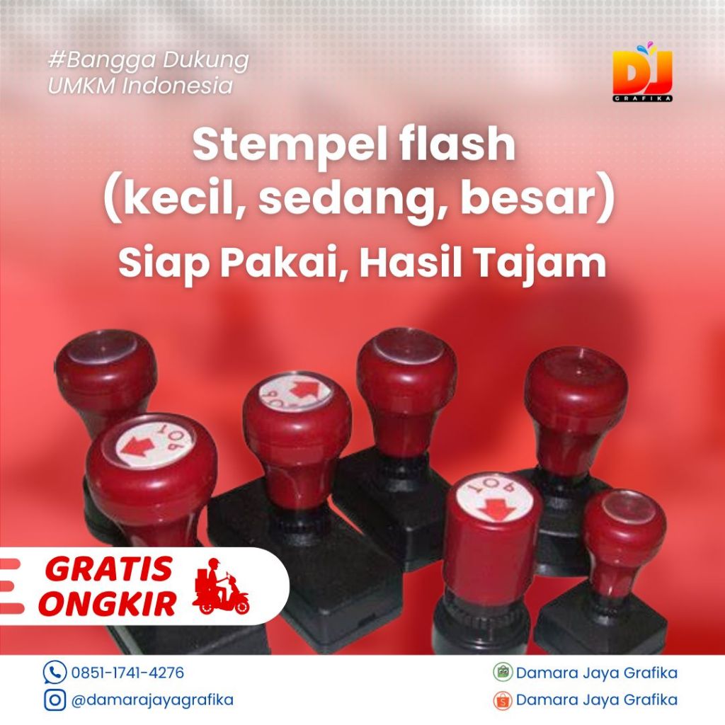 

Stempel Flash / Otomatis Tanpa Bantalan - Custom Nama, Logo, Tanda Tangan