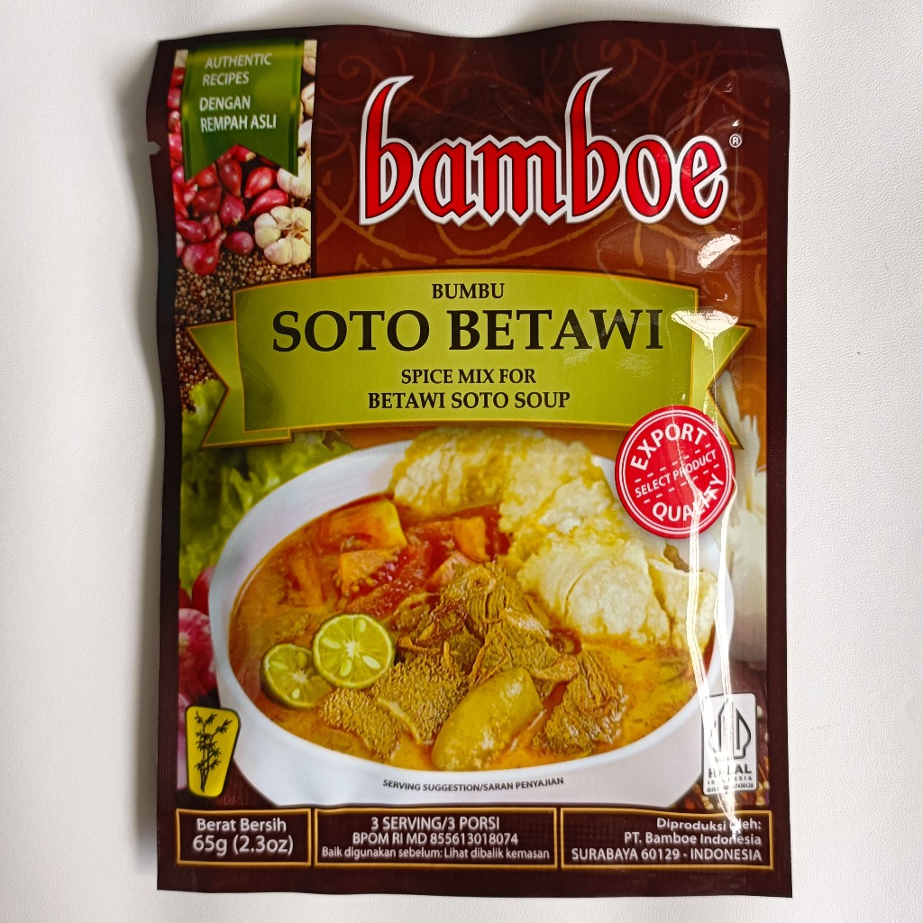 

Bamboe Bumbu Soto Betawi (Bumbu Instan)