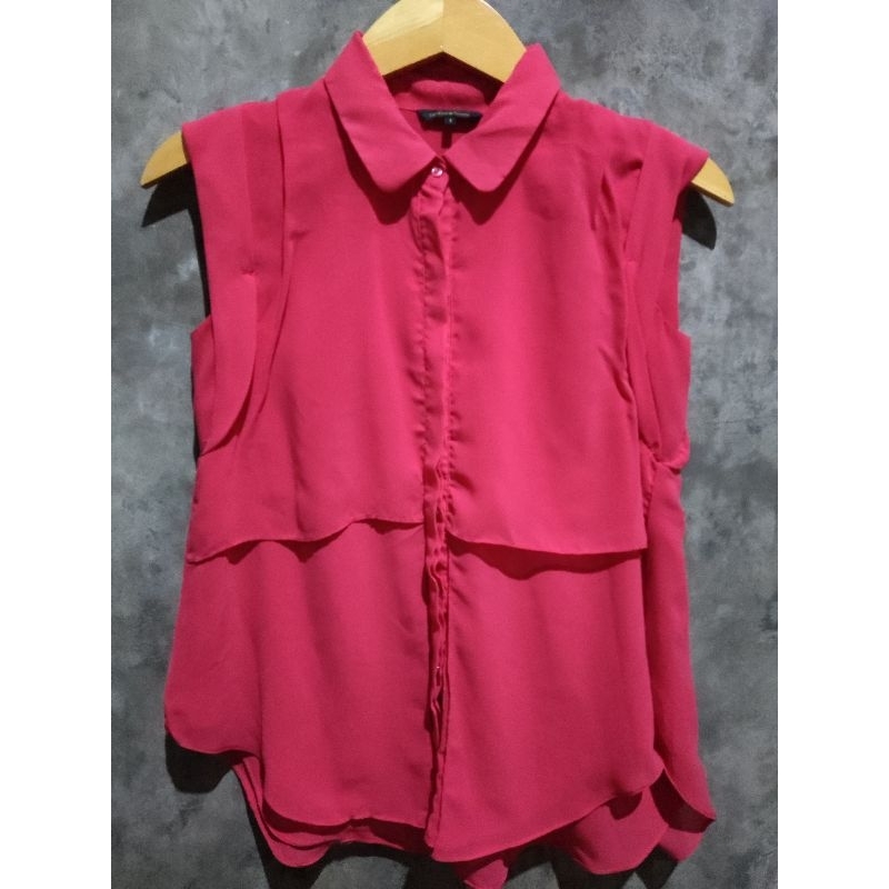 Fuchsia top