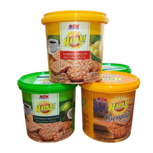 

Hatari Biscuits Kemasan Timba 325g All Varian | Biskuit Lebaran | Kue Kering |