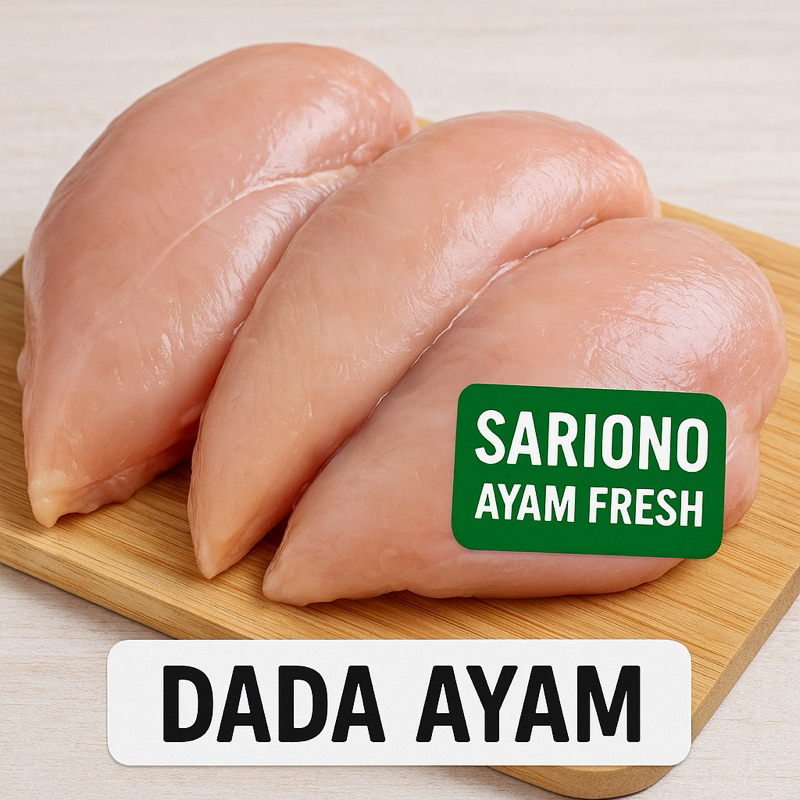 

Dada ayam segar 250 gram - 1 KG