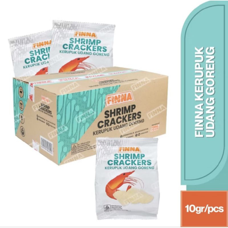 

Finna Kerufuk Goreng Udang 10g(120 bungkus/ karton)