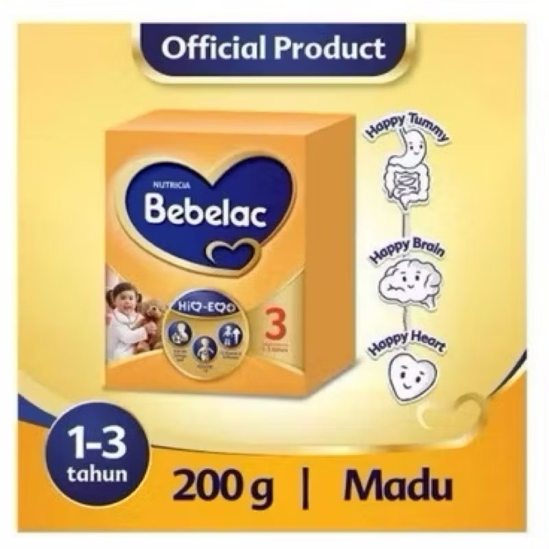 

Susu Pertumbuhan Bebelac Tahap 3 Usia 1-3Tahun Rasa Madu/Vanila Ukuran 200gr