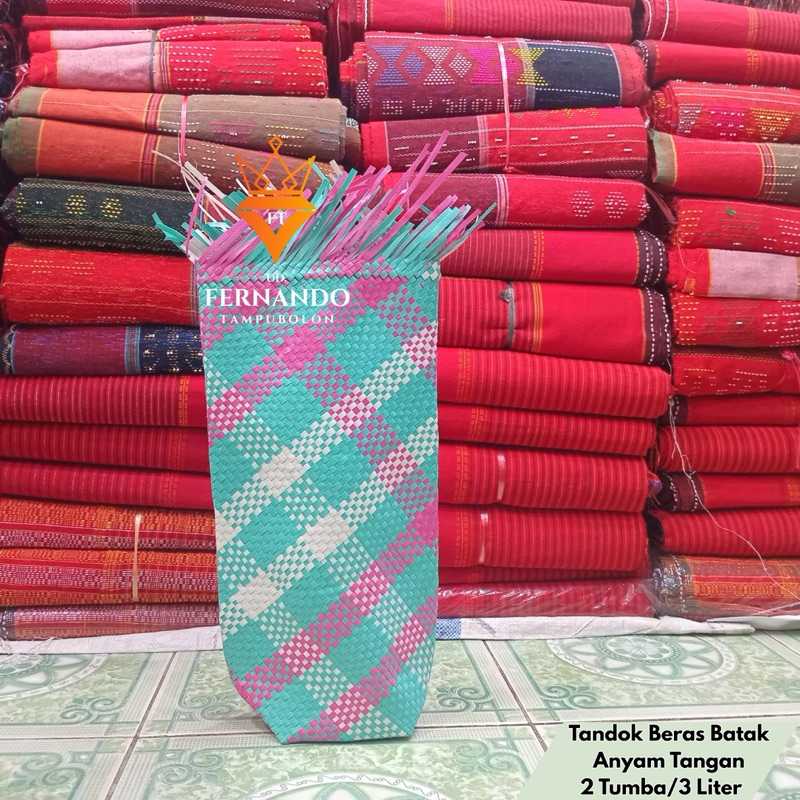 Tandok Beras Batak Anyaman Tangan By Fernando Songket
