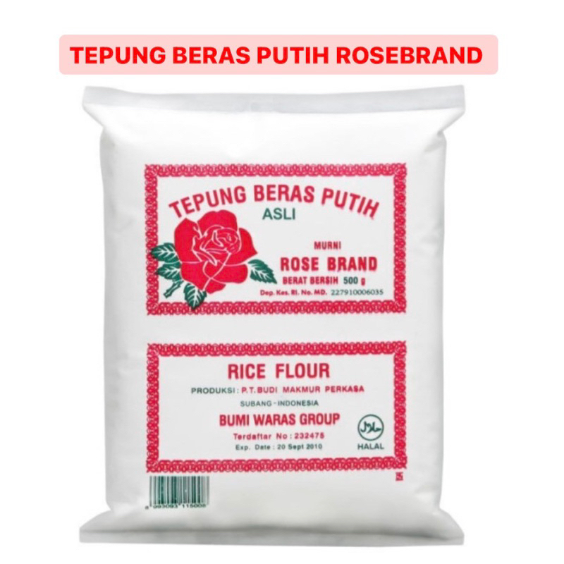 

Tepung Beras Putih RoseBrand 200gr