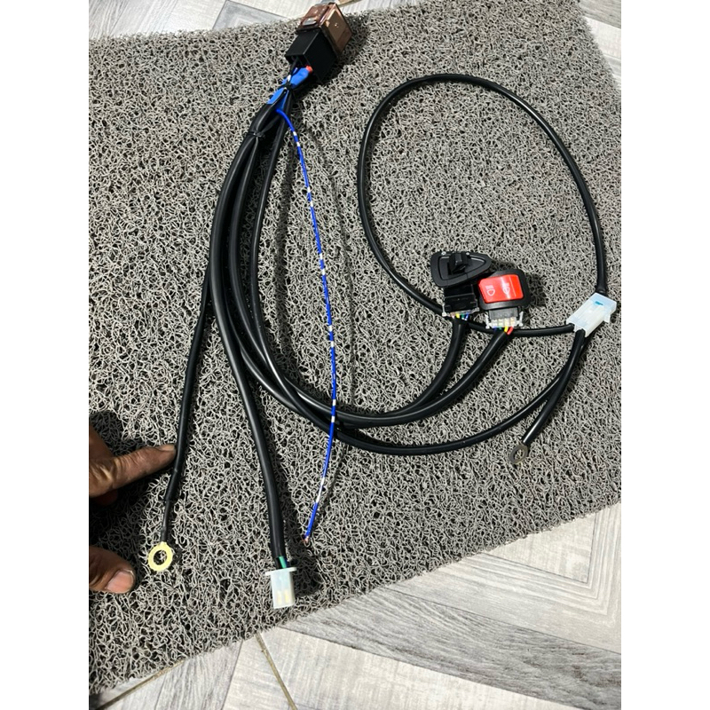 Saklar kanan revo & pass beam buat billed lengkap relay set cocok untuk pasang biled motor vario 125