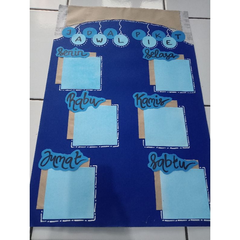 

NC New jadwal piket latar biru