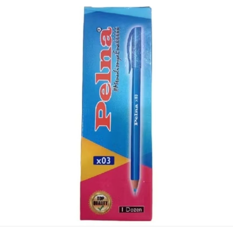 

<Beke Stationery> Bulpen PELNA X03/bolpoin murah/bagus (12pcs)