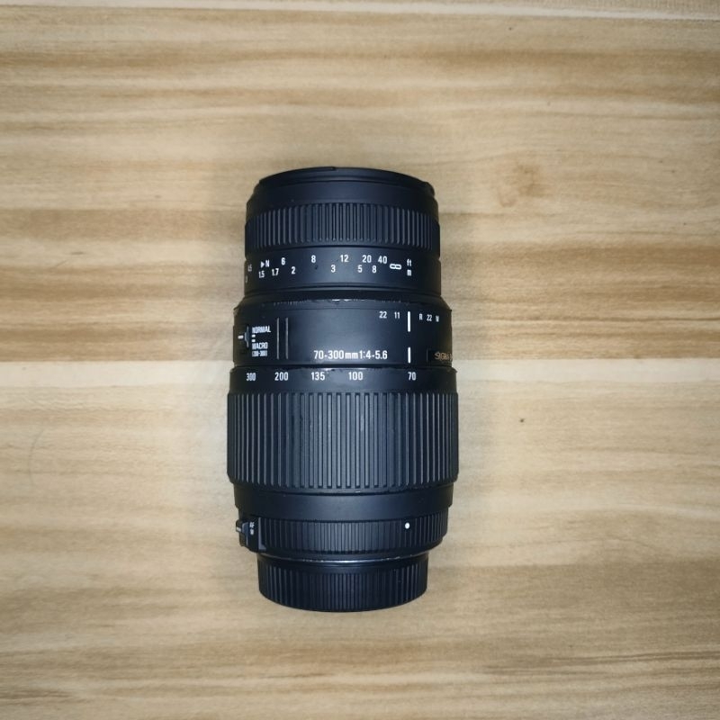 LENSA SIGMA 70-300MM FOR NIKON SECOND