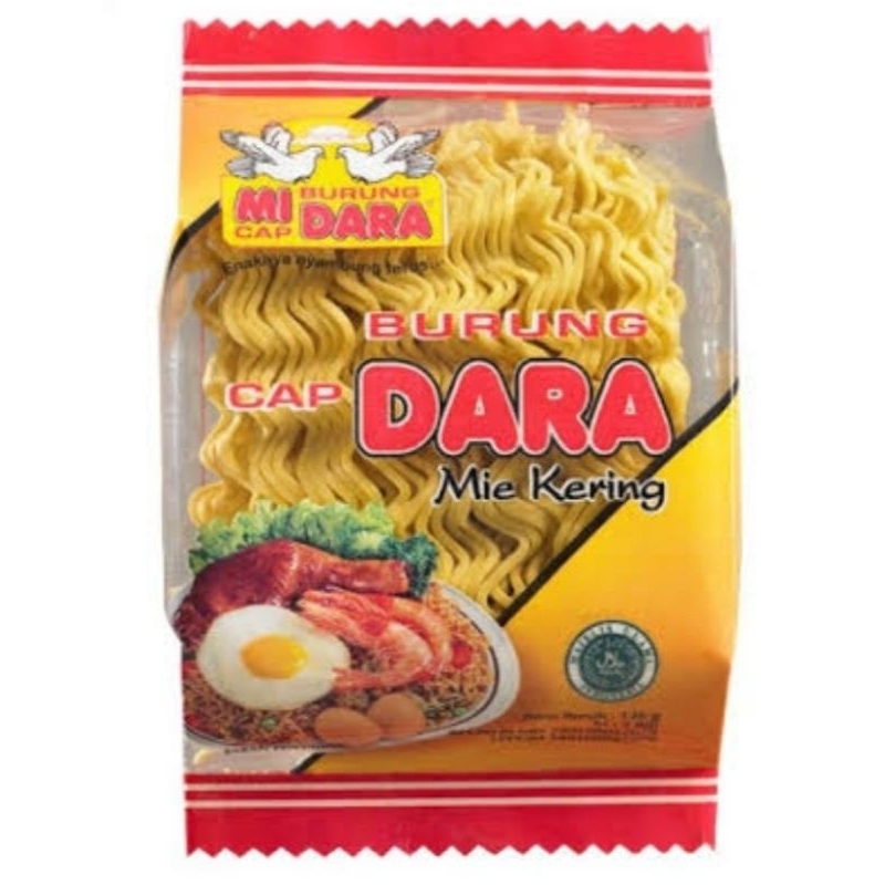 

Mie kering cap Burung Dara Enak+bonus