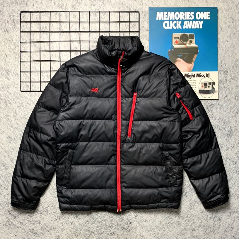 JAKET BULANG NEW BALANCE SECOND ORIGINAL, DOWN JAKET NEW BALANCE, PUFFER NEW BALANCE