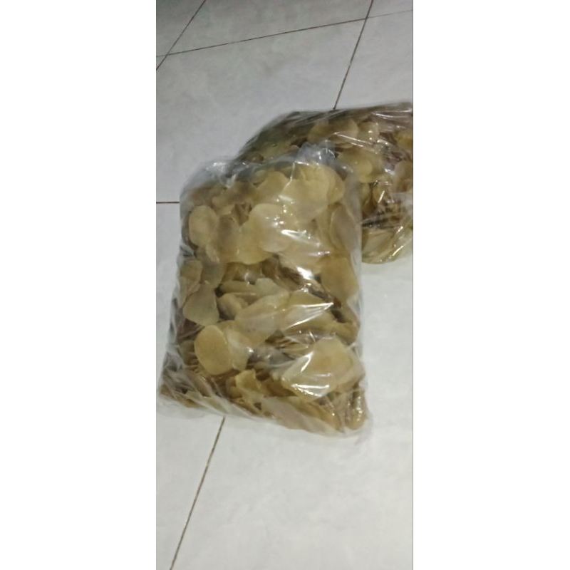 

Kerupuk mentah bawang