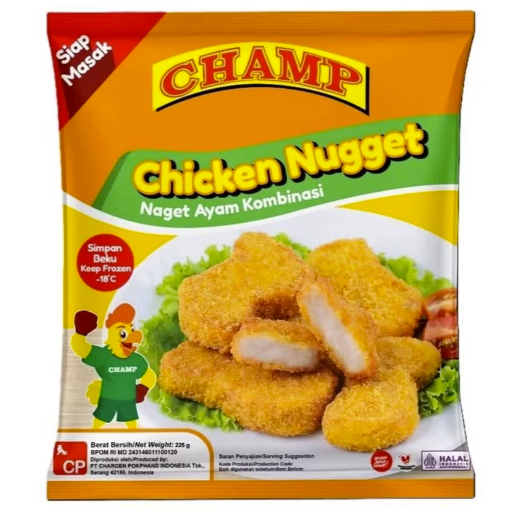 

Champ Chicken Nugget 225 gr