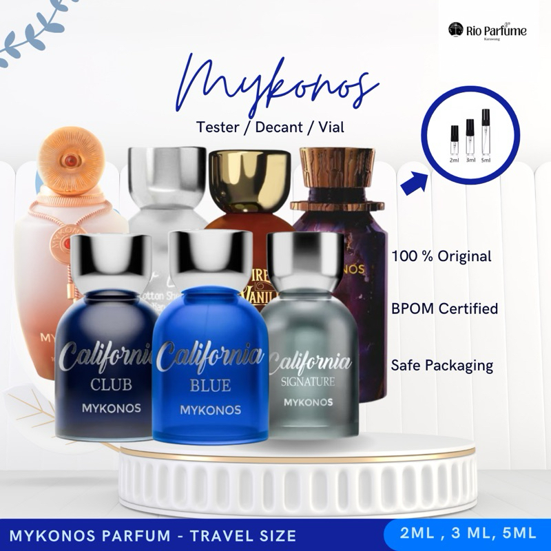 [DECANT / VIAL] Mykonos Parfum Series Extrait de parfum, Travel Size