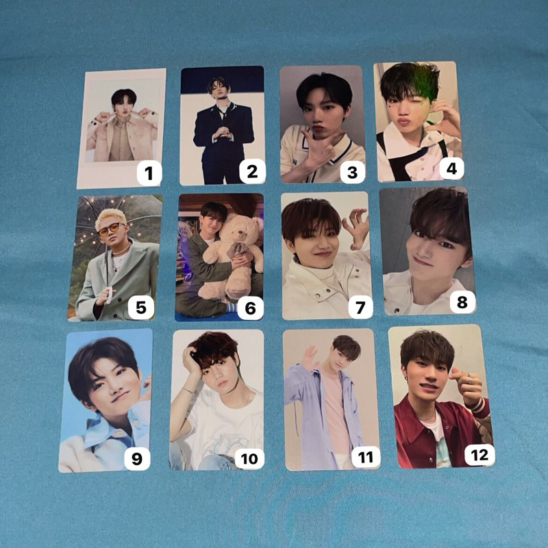 (BACA DESKRIPSI) Photocard Treasure Official Hyunsuk Junkyu Doyoung Bang Yedam Reboot Bona Bona Hell