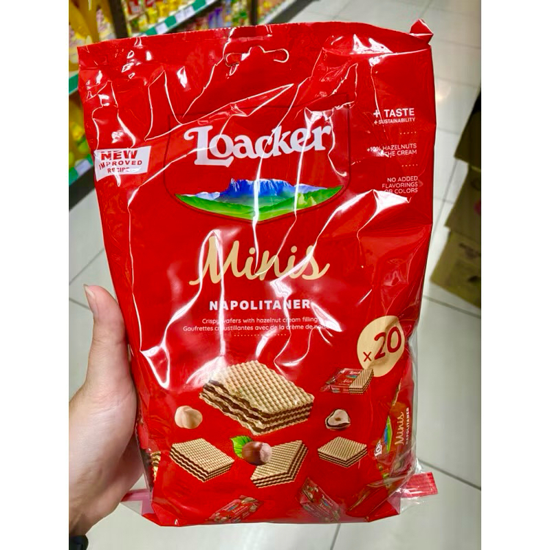 

loacker minis / loacker minis mix isi 20 / 200gram