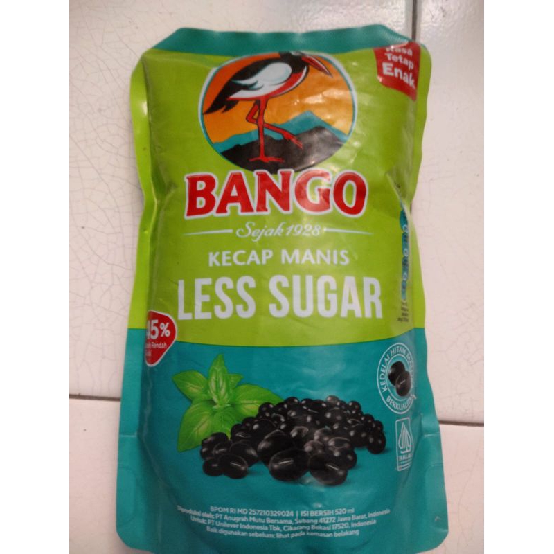

Kecap Bango Less sugar 520ml