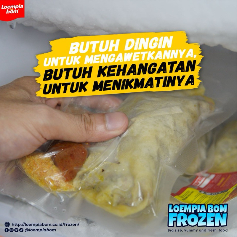 

Frozen Lumpia Bom Beef Ukuran Jumbo