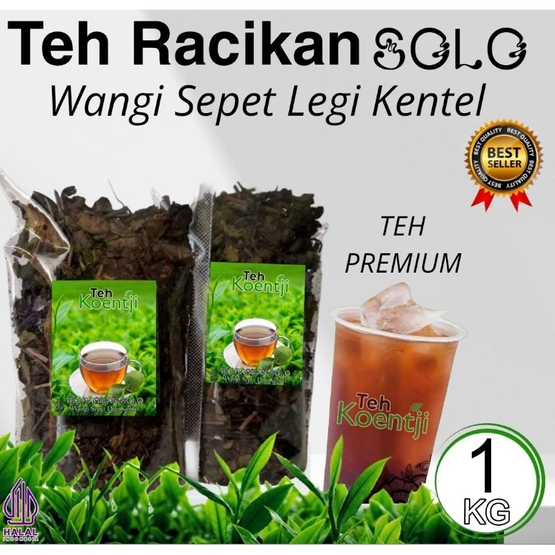

Teh Koentji Teh Racikan Solo Wangi Sepet Kentel 1kg