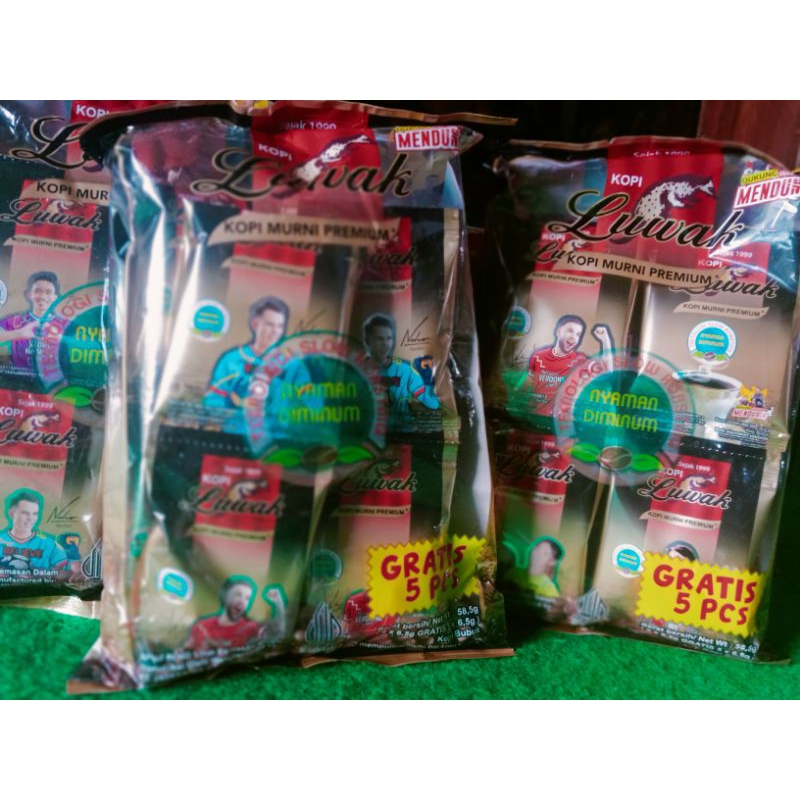 

Kopi LUWAK MINI 14 sachet (Baru) exp Oktober 2026